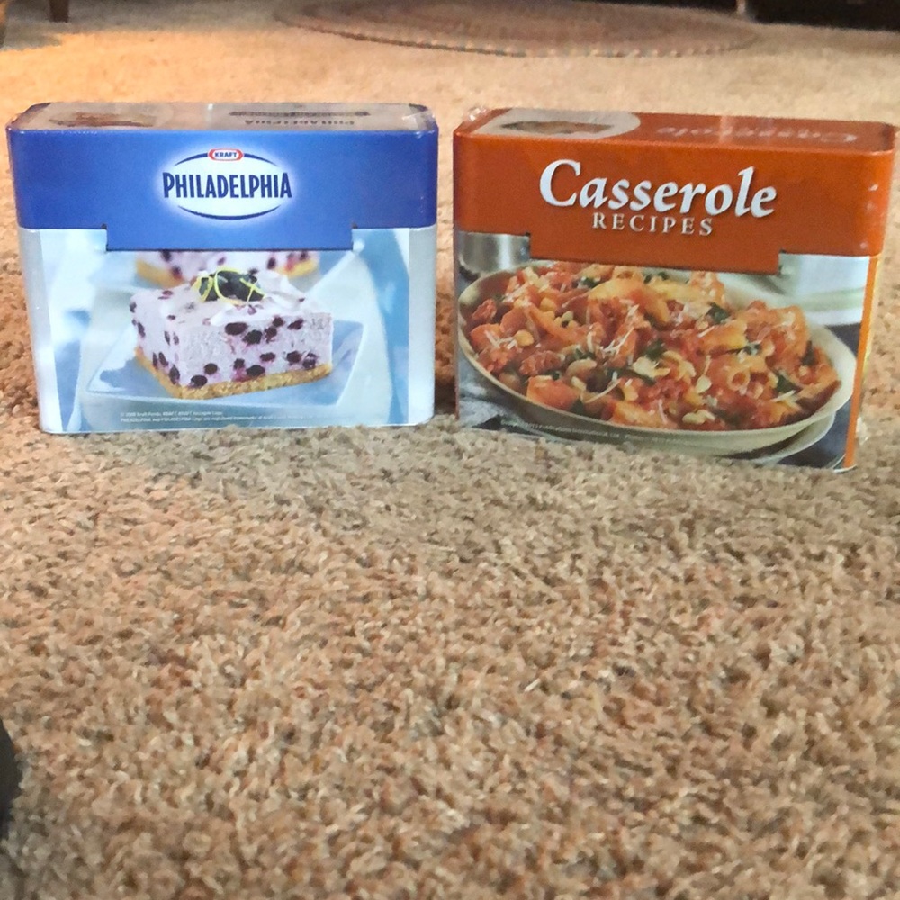 Recipe collection tins